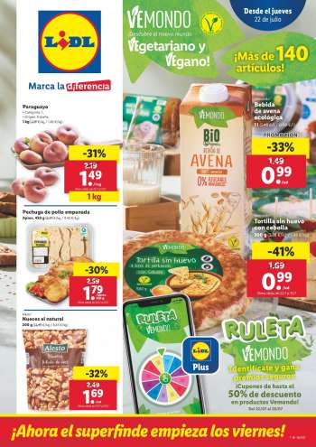 Folleto actual Lidl - 22.7.2021 - 28.7.2021.