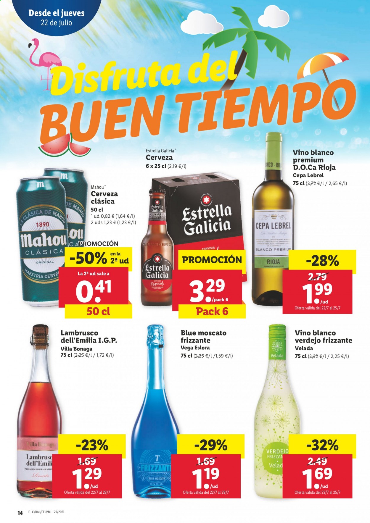 Folleto Lidl - 22/07/21 - 28/07/21. Página 14