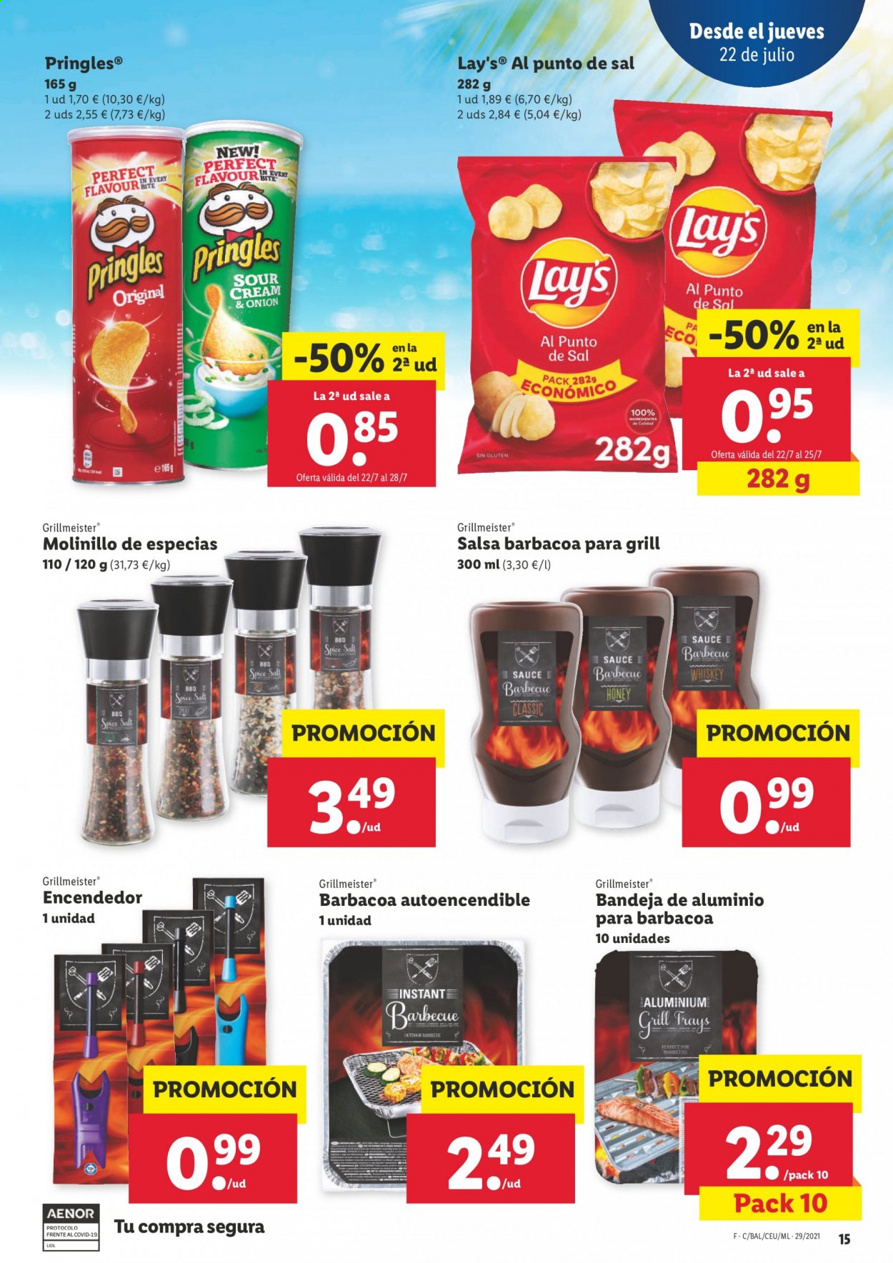Folleto Lidl - 22/07/21 - 28/07/21. Página 15