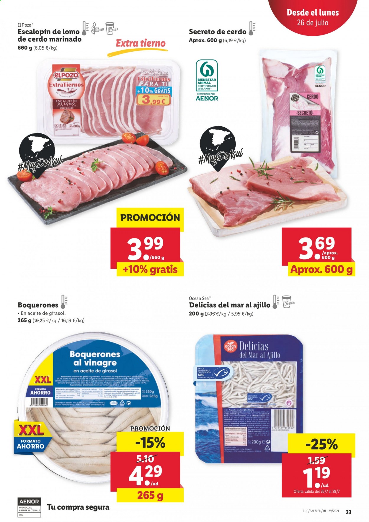 Folleto Lidl - 22/07/21 - 28/07/21. Página 23