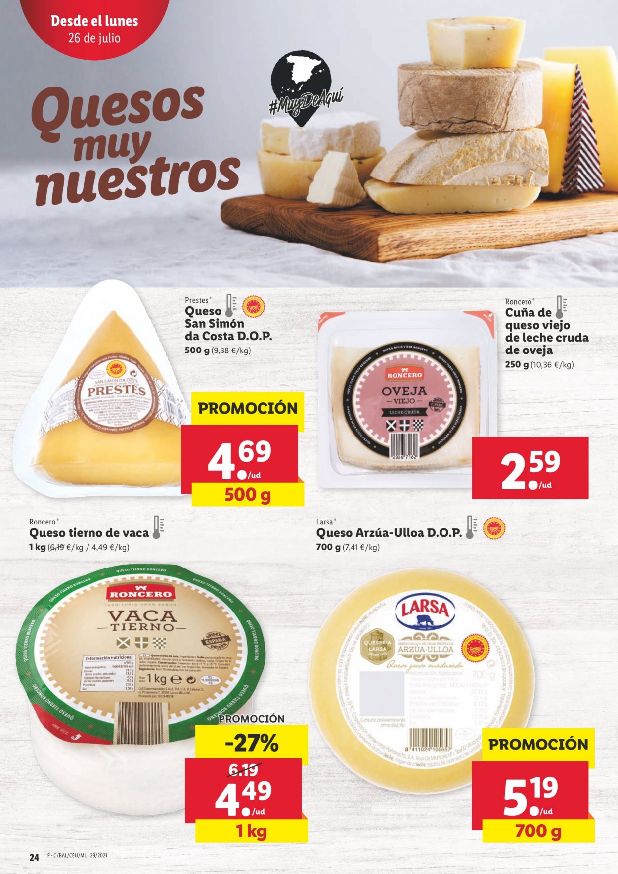 Folleto Lidl - 22/07/21 - 28/07/21. Página 24