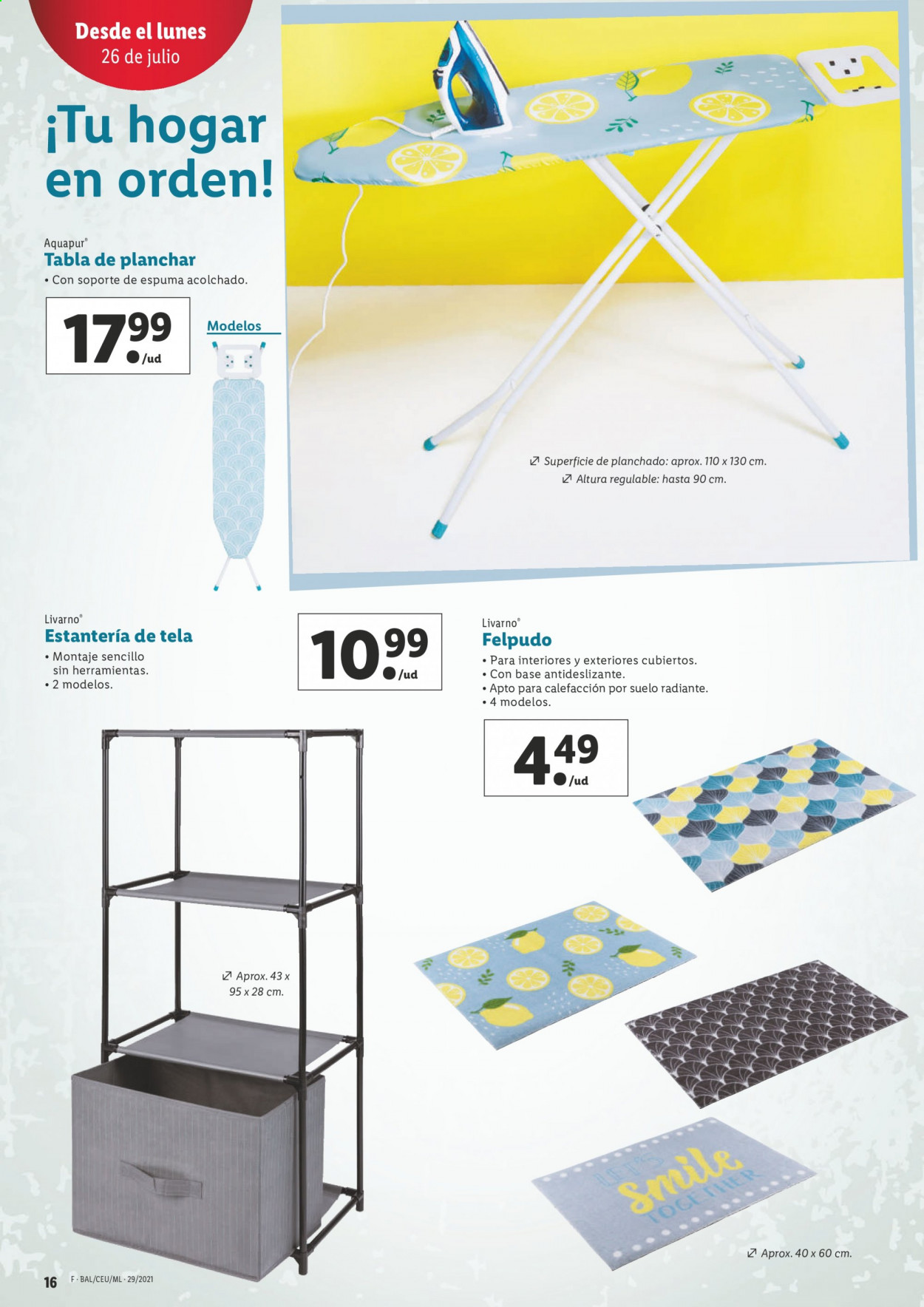 Folleto Lidl - 22/07/21 - 28/07/21. Página 16