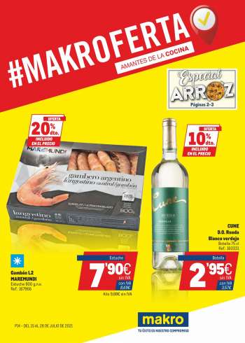 Folleto actual Makro - 15.7.2021 - 28.7.2021.