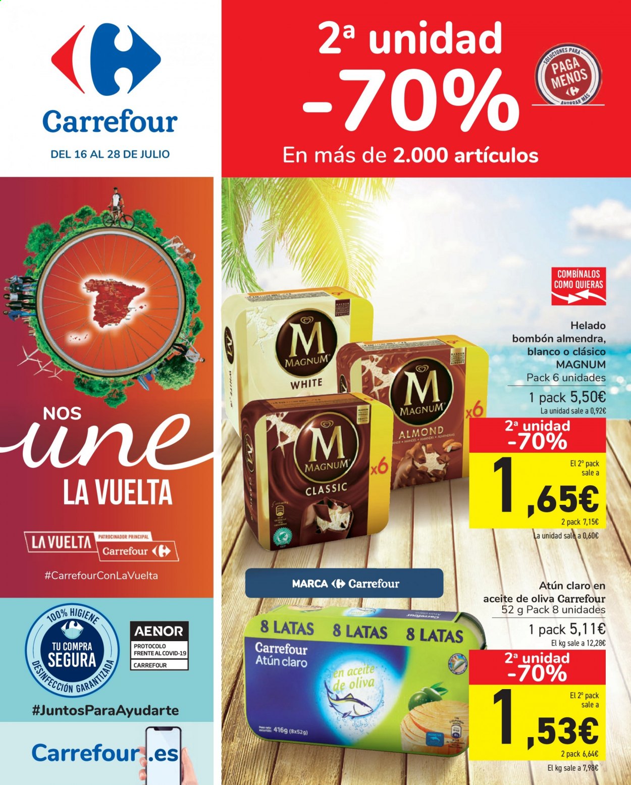 Folleto Carrefour - 16/07/21 - 28/07/21. Página 1