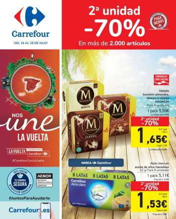 Folleto actual Carrefour - 16.7.2021 - 28.7.2021.