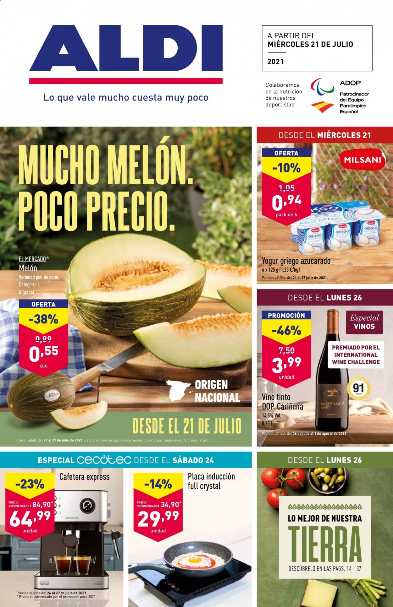 Folleto Aldi - 21/07/21 - 27/07/21. Página 1