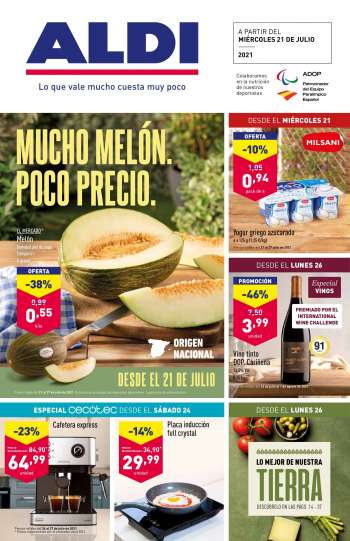 Folleto actual Aldi - 21.7.2021 - 27.7.2021.