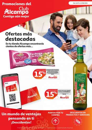 Folleto actual Alcampo - 21.7.2021 - 3.8.2021.
