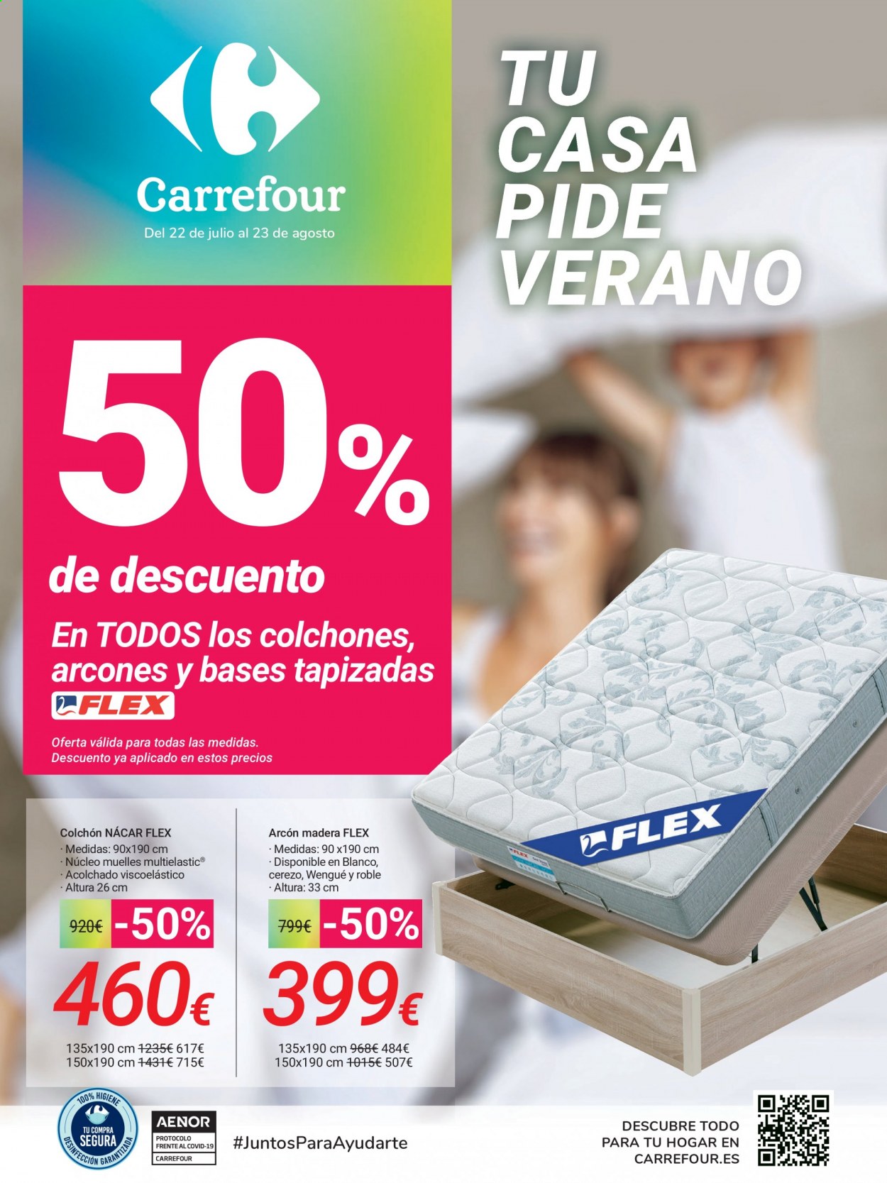 Folleto Carrefour - 22/07/21 - 23/08/21. Página 1