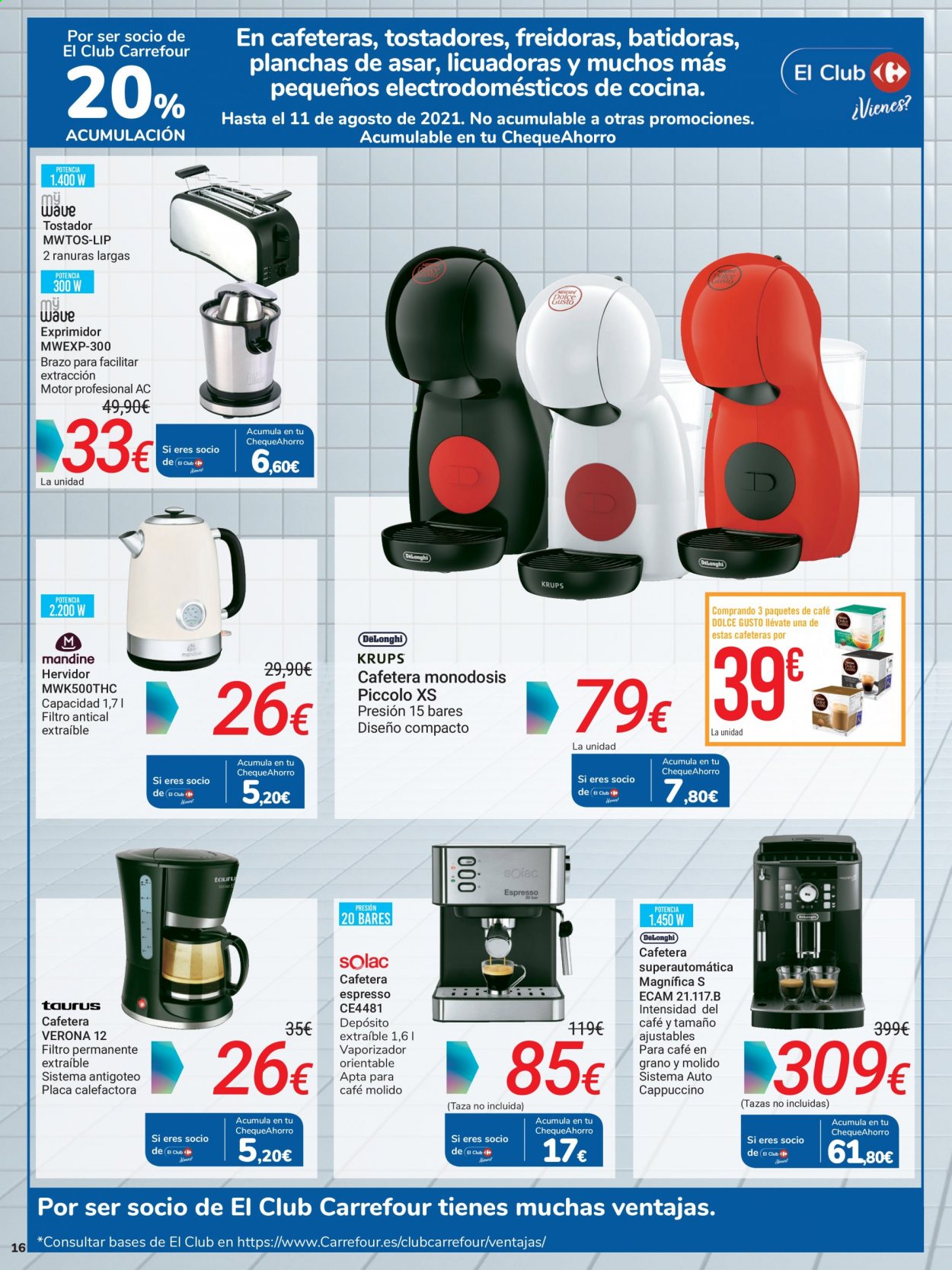 Folleto Carrefour - 22/07/21 - 23/08/21. Página 16