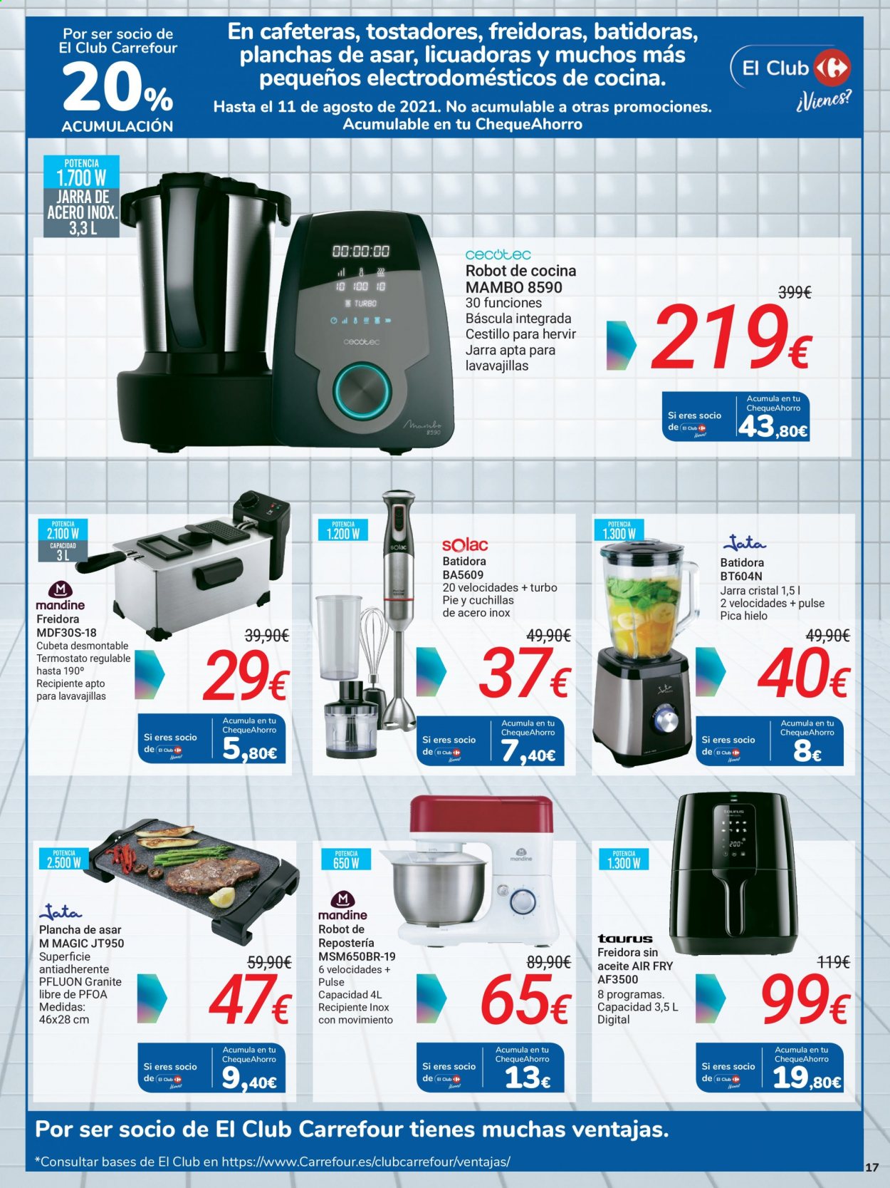 Folleto Carrefour - 22/07/21 - 23/08/21. Página 17