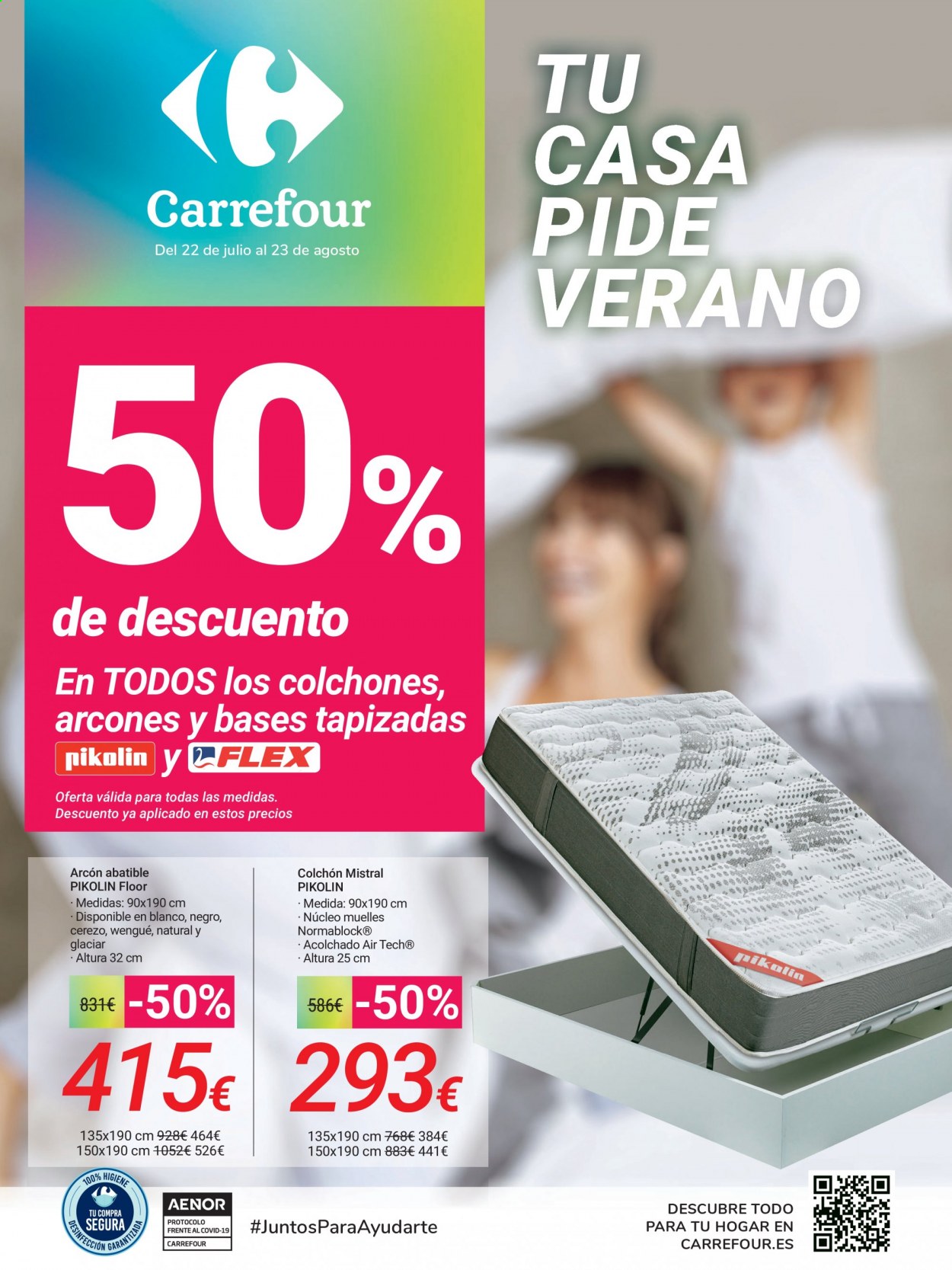 Folleto Carrefour - 22/07/21 - 23/08/21. Página 1