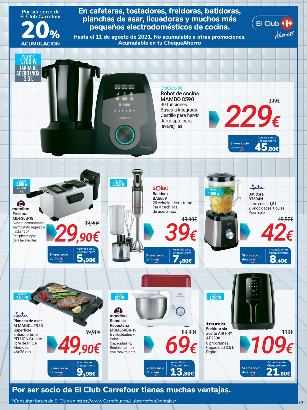 Folleto Carrefour - 22/07/21 - 23/08/21. Página 17