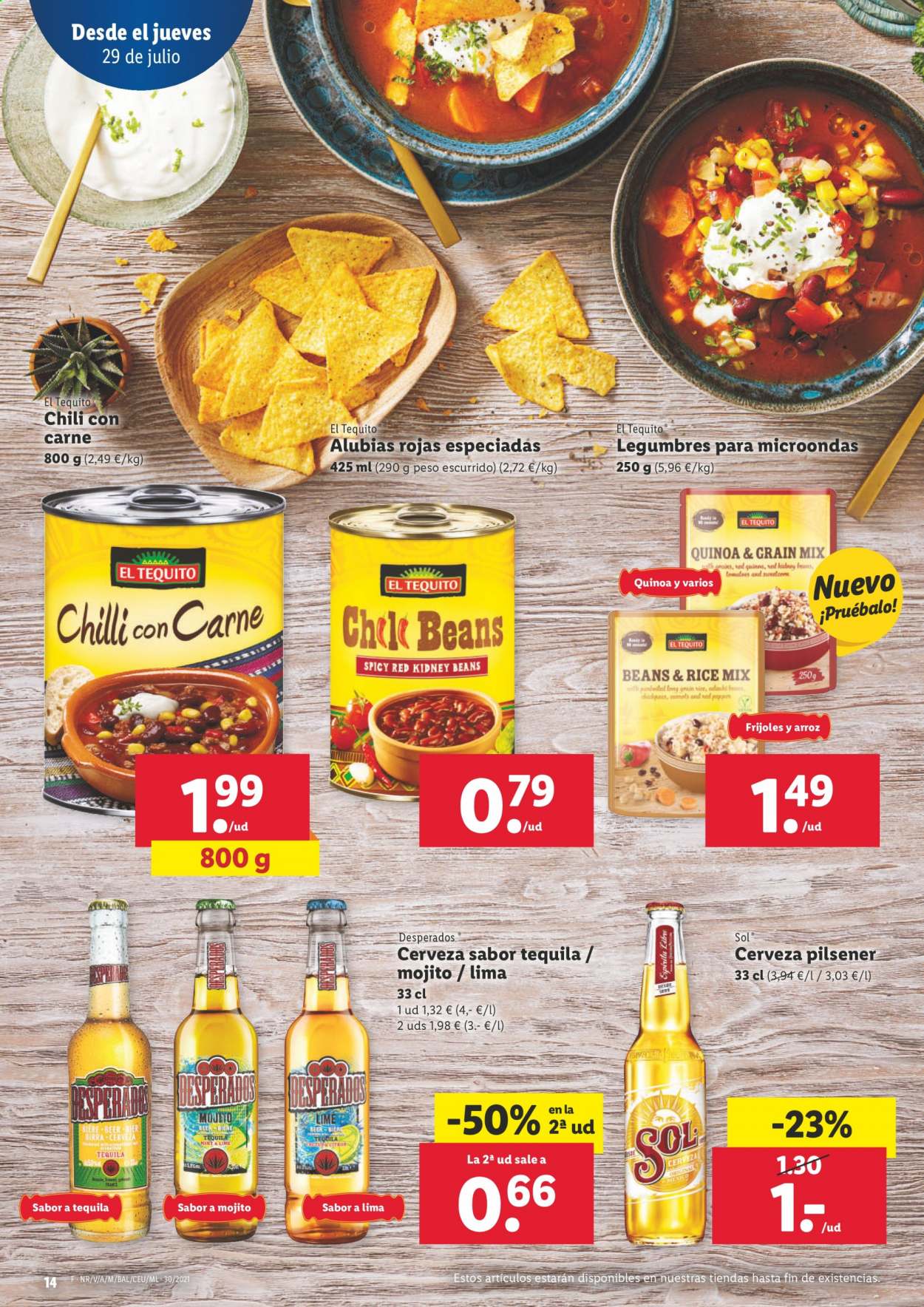 Folleto Lidl - 29/07/21 - 04/08/21. Página 14