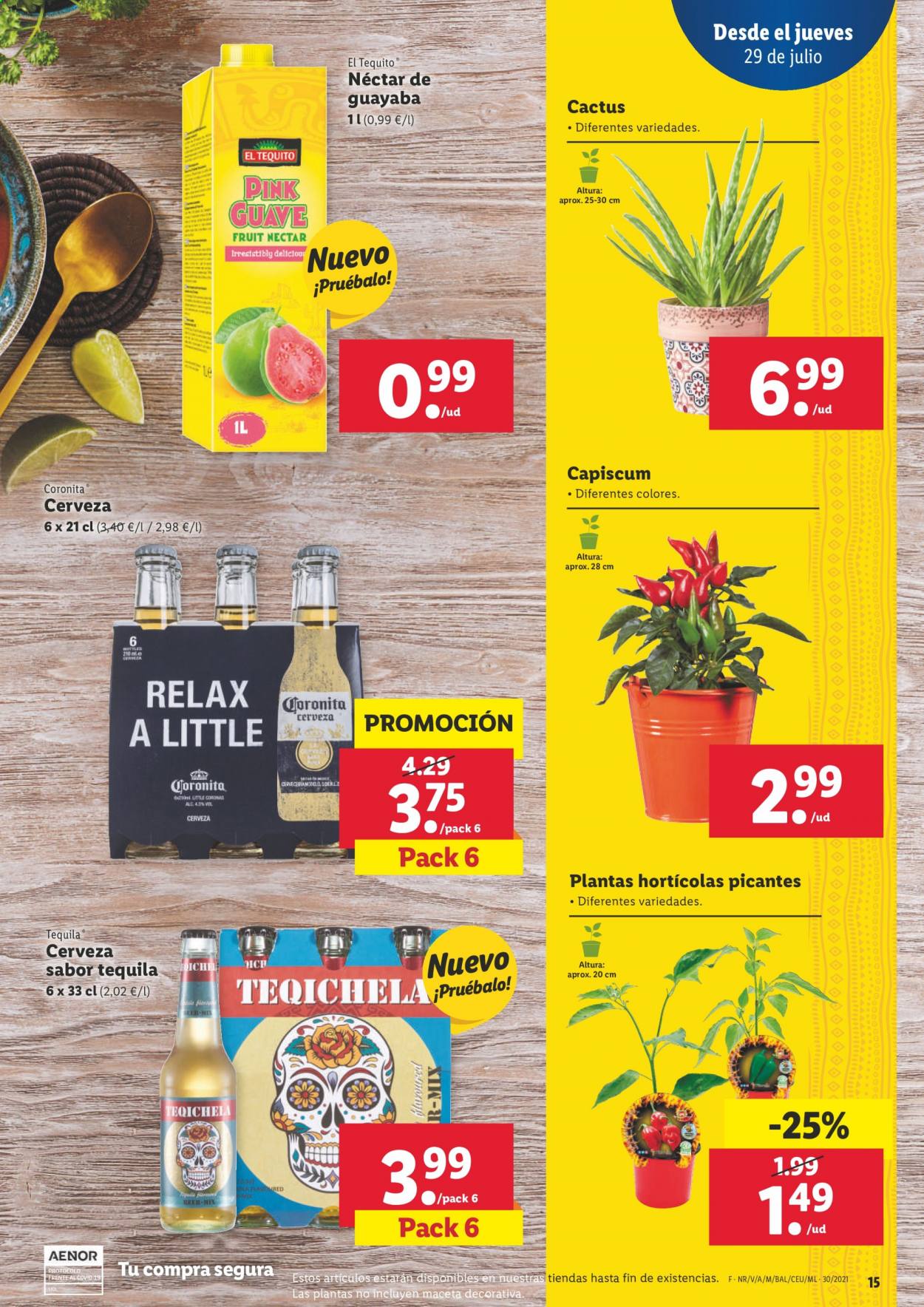 Folleto Lidl - 29/07/21 - 04/08/21. Página 15
