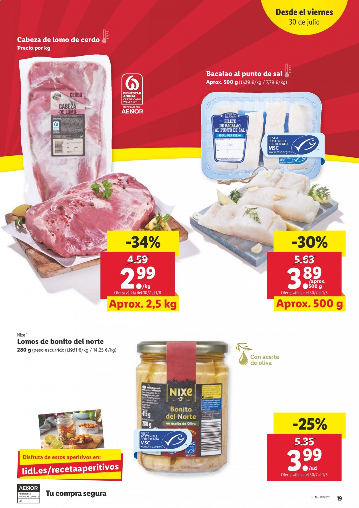 Folleto Lidl - 29/07/21 - 04/08/21. Página 19
