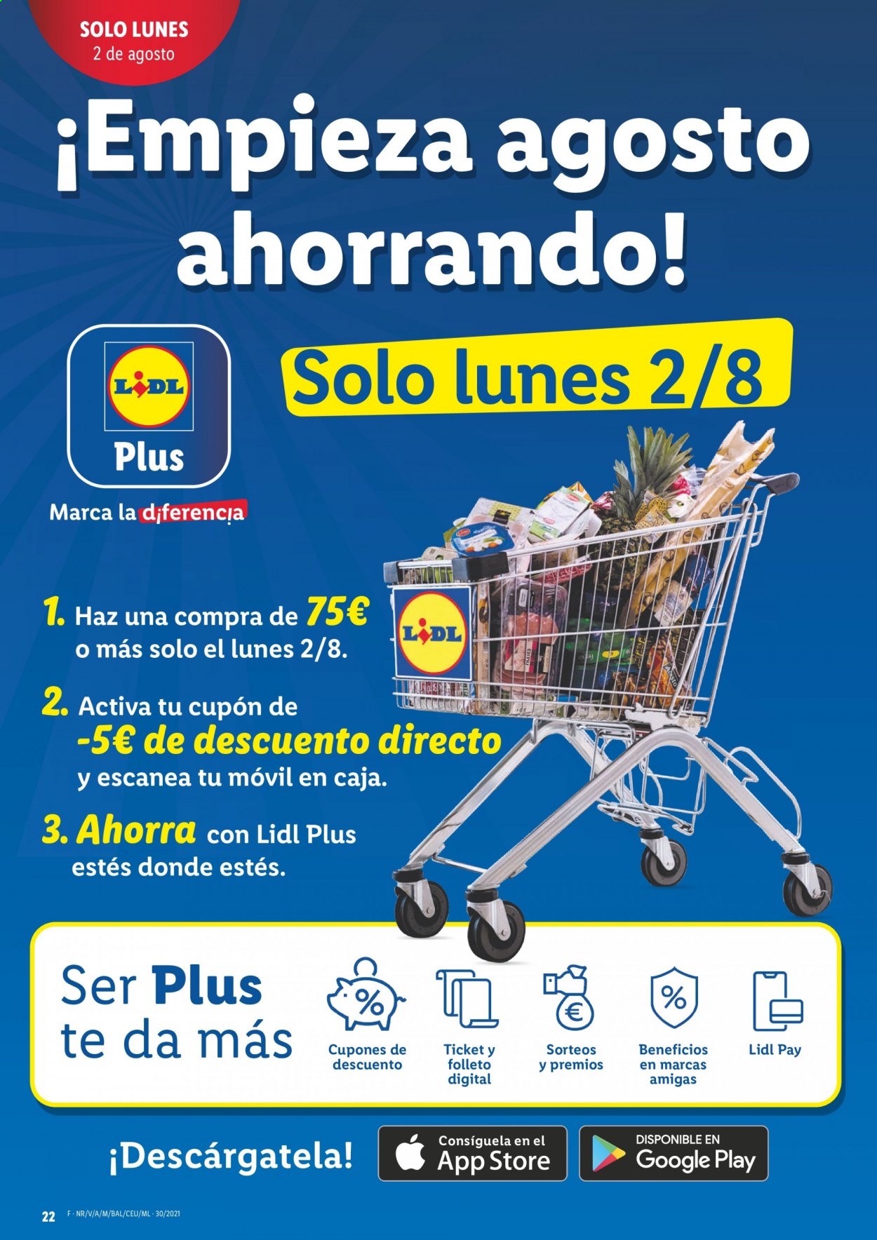 Folleto Lidl - 29/07/21 - 04/08/21. Página 22