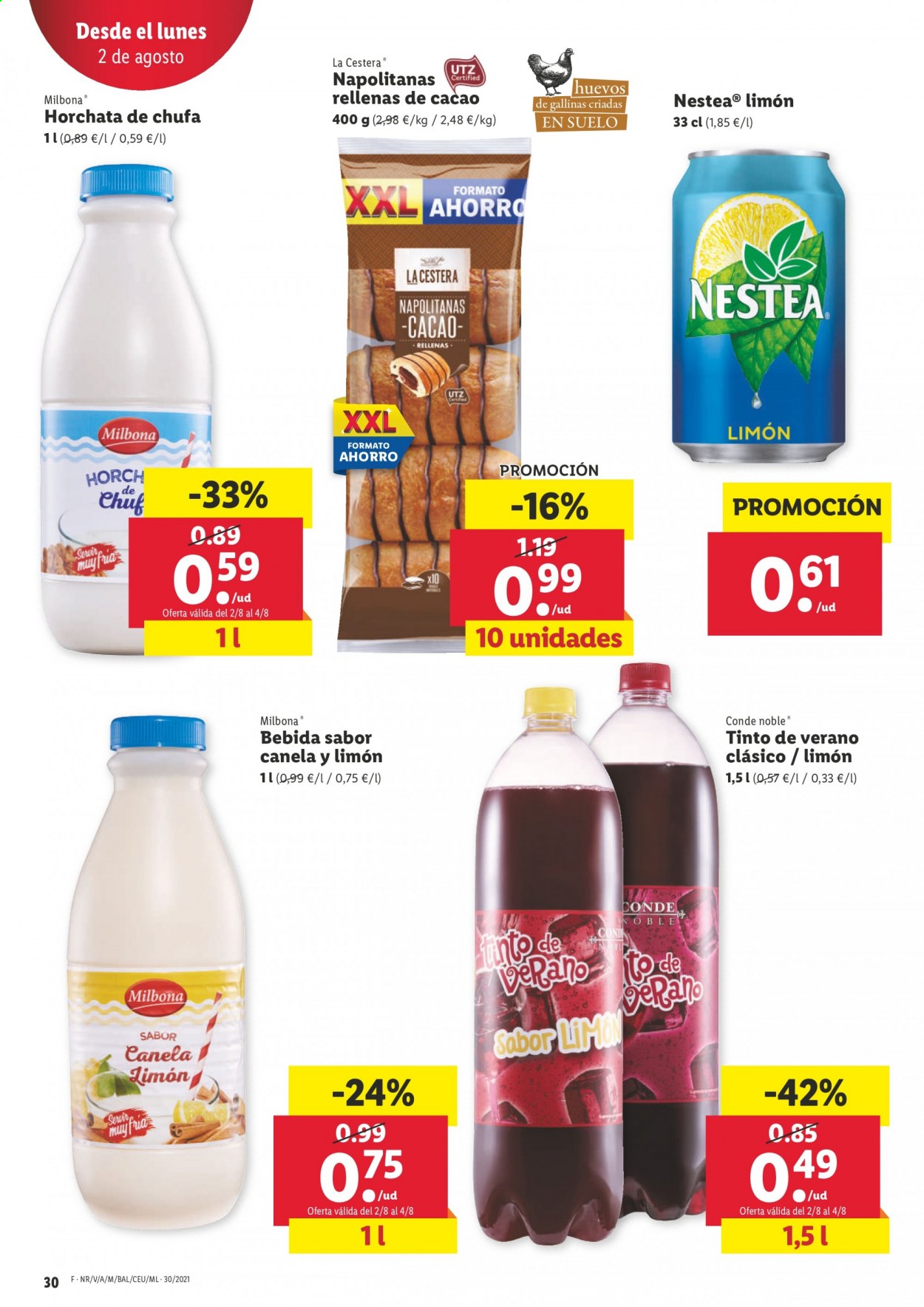 Folleto Lidl - 29/07/21 - 04/08/21. Página 30