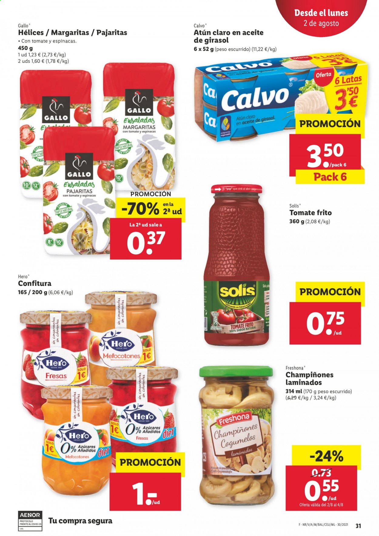 Folleto Lidl - 29/07/21 - 04/08/21. Página 31