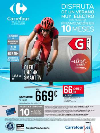Folleto actual Carrefour - 23.7.2021 - 2.8.2021.