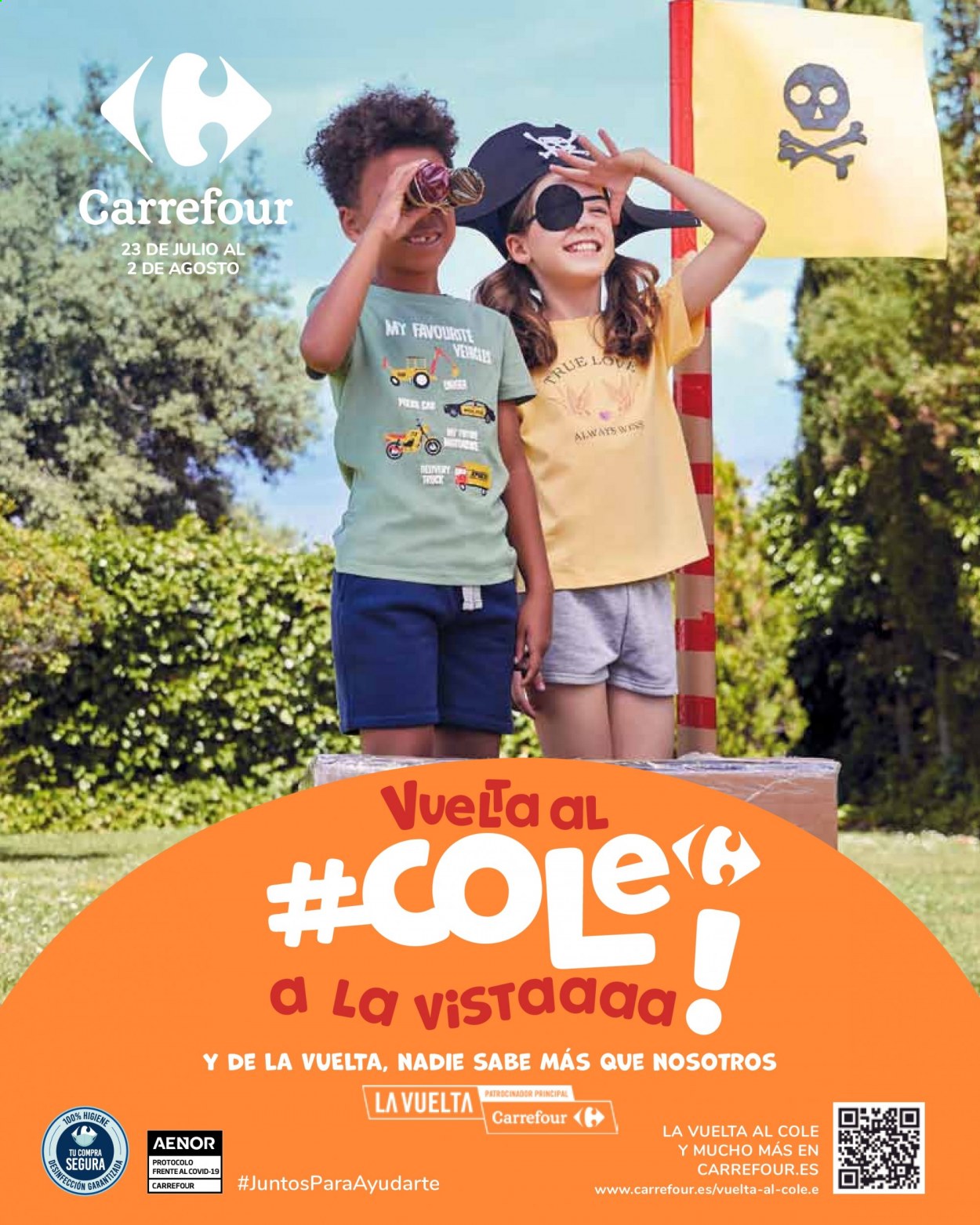 Folleto Carrefour - 23/07/21 - 02/08/21. Página 1
