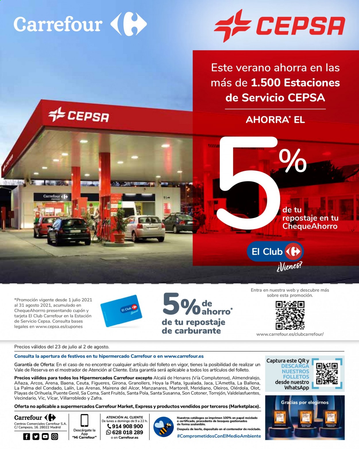 Folleto Carrefour - 23/07/21 - 02/08/21. Página 14
