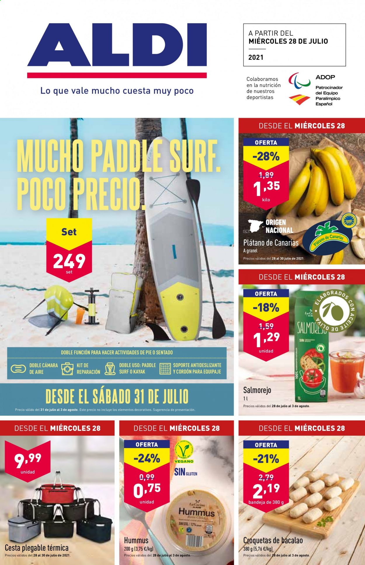 Folleto Aldi - 28/07/21 - 03/08/21. Página 1