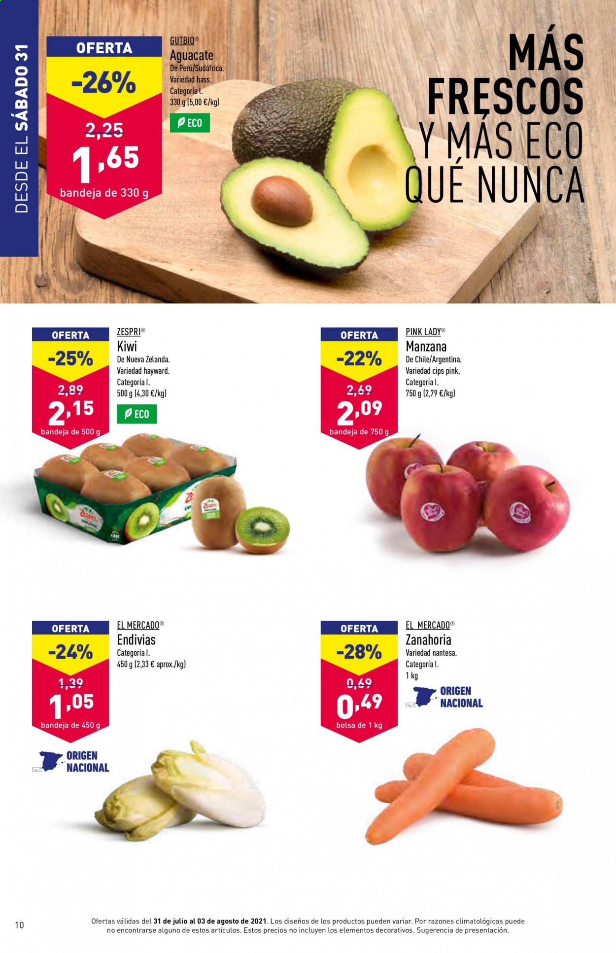 Folleto Aldi - 28/07/21 - 03/08/21. Página 10