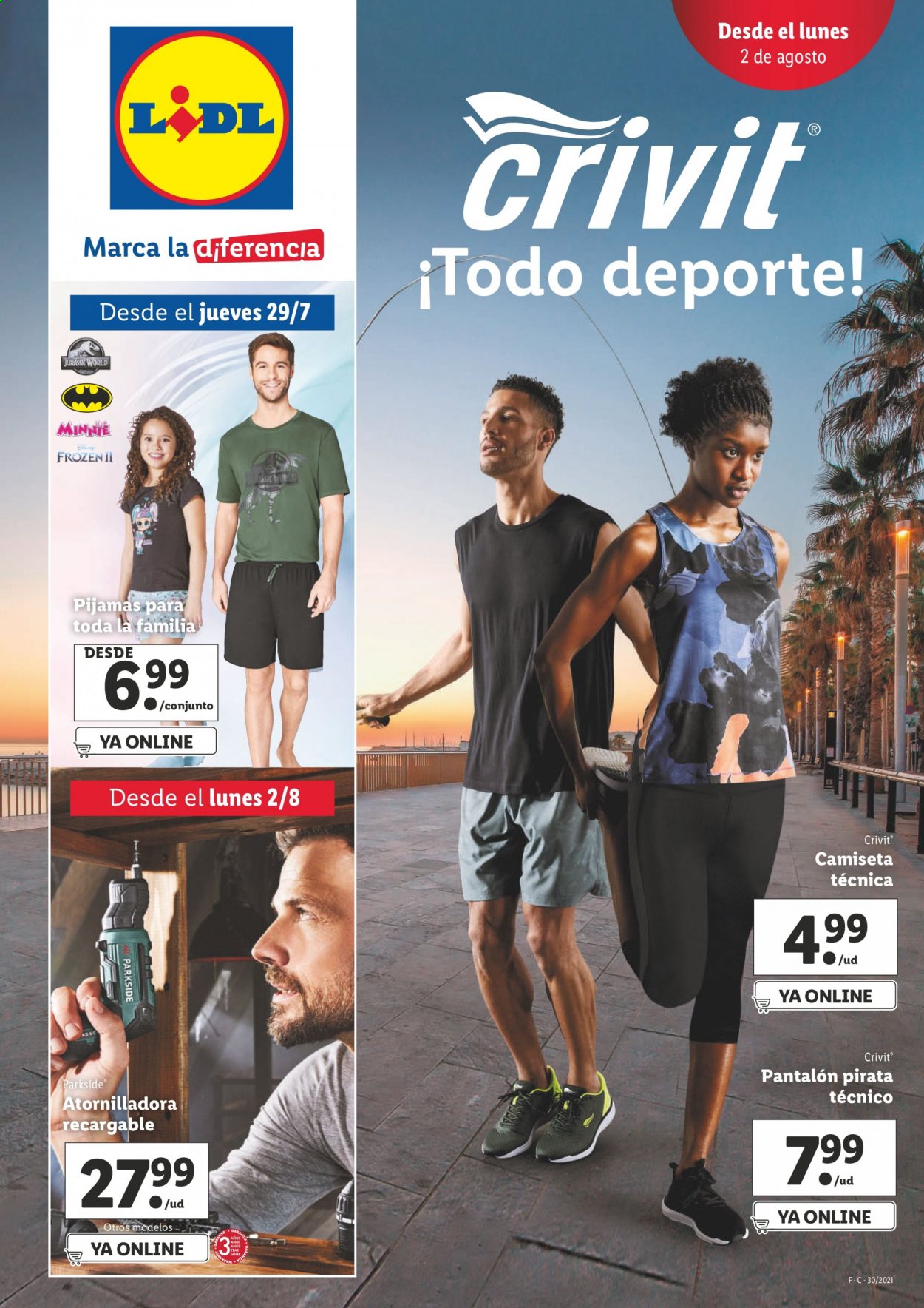 Folleto Lidl - 29/07/21 - 04/08/21. Página 1