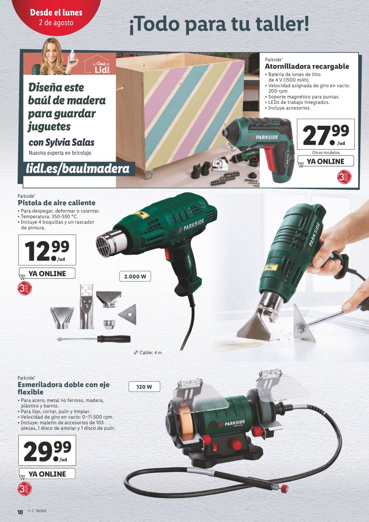 Folleto Lidl - 29/07/21 - 04/08/21. Página 10