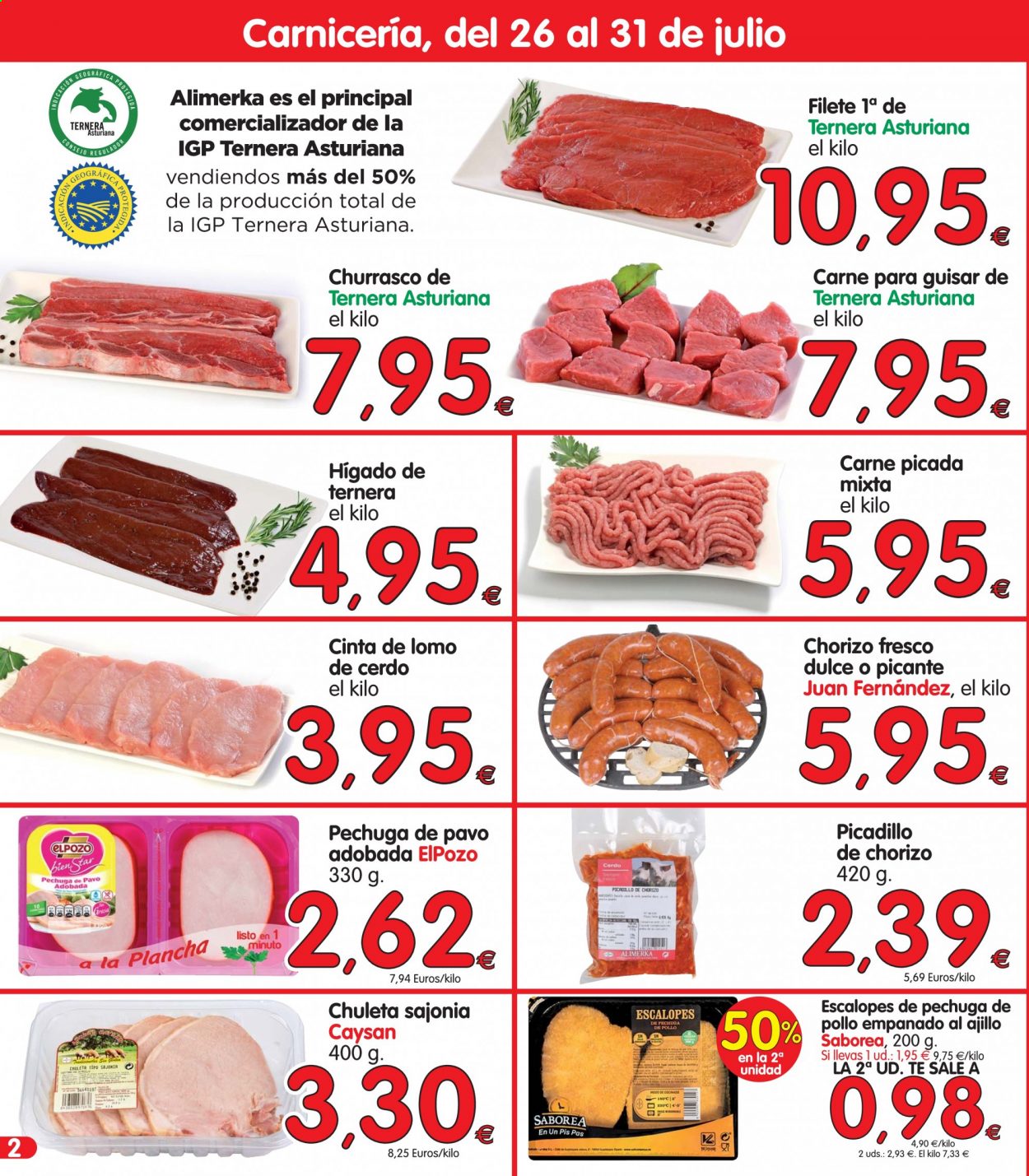 Folleto Alimerka - 26/07/21 - 31/07/21. Página 2