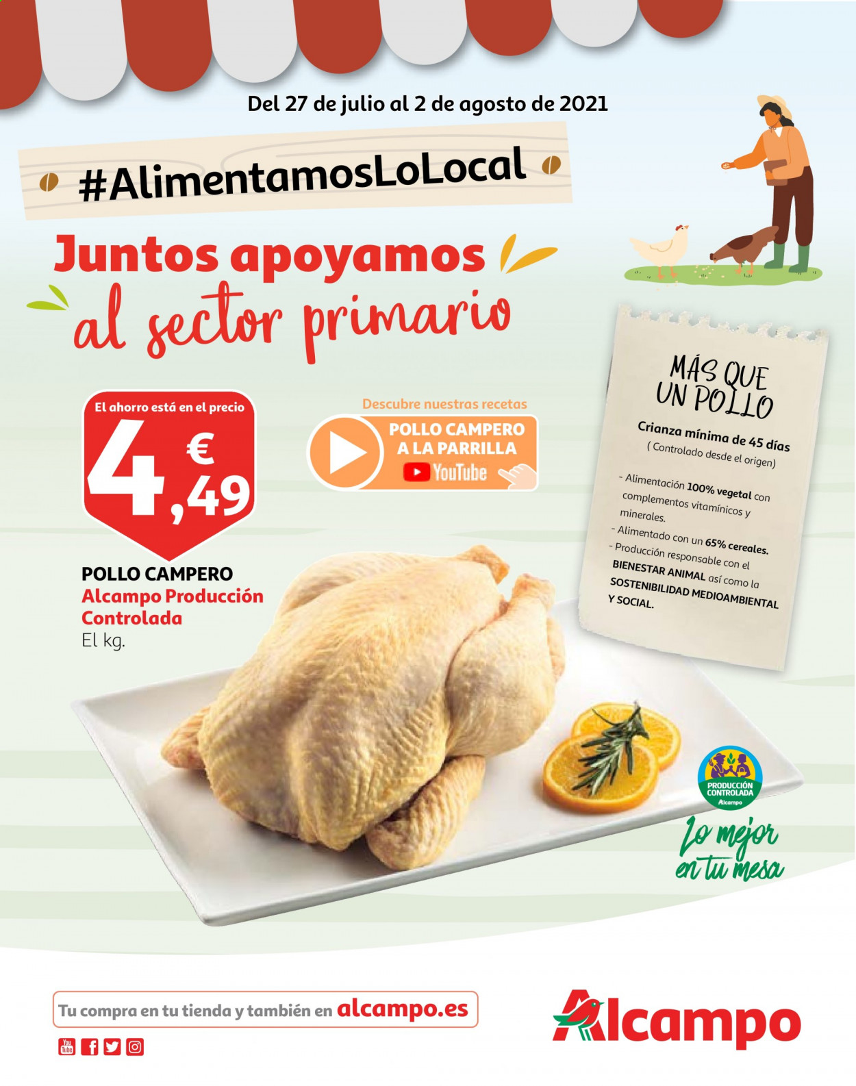 Folleto Alcampo - 27/07/21 - 02/08/21. Página 1