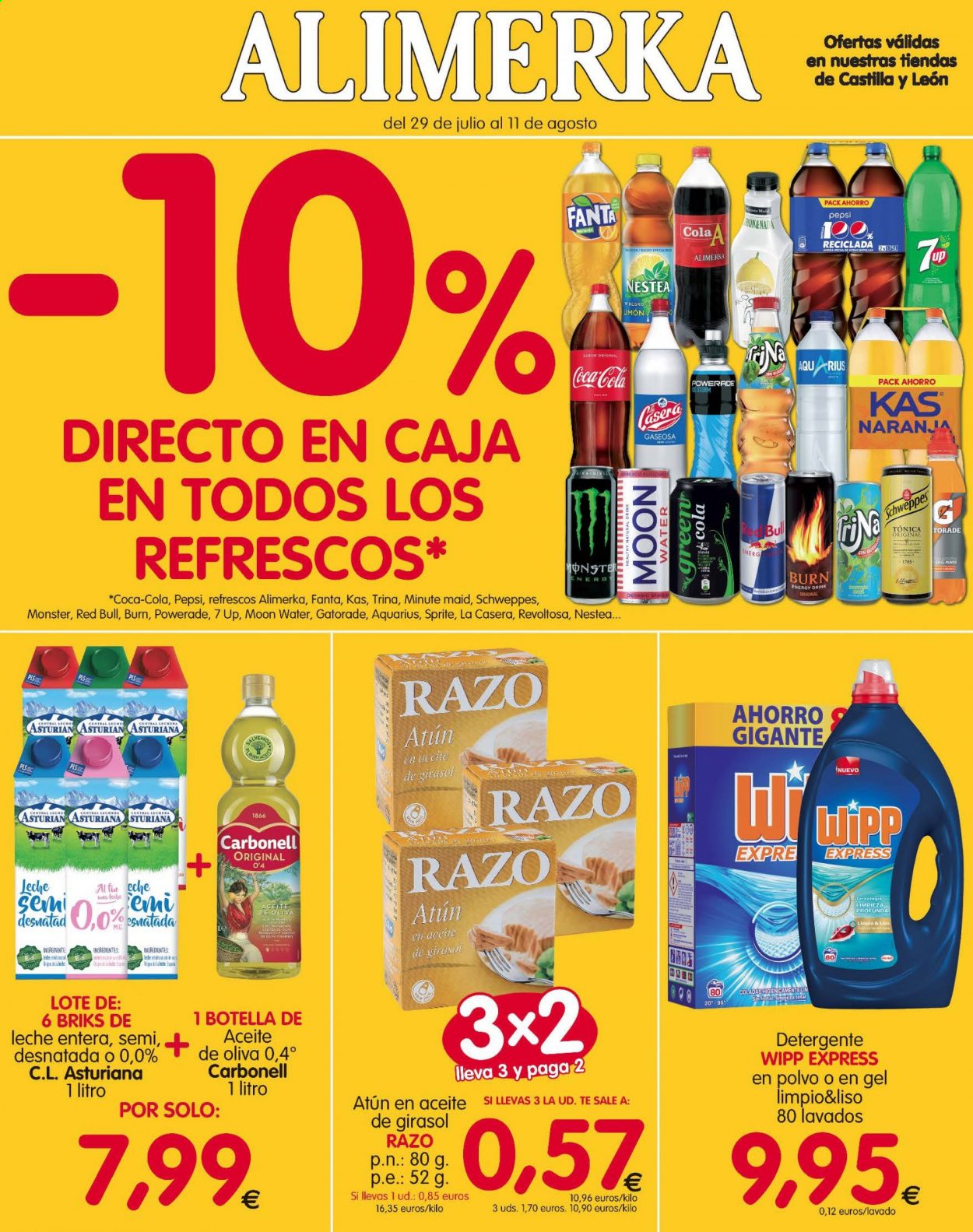Folleto Alimerka - 29/07/21 - 11/08/21. Página 1