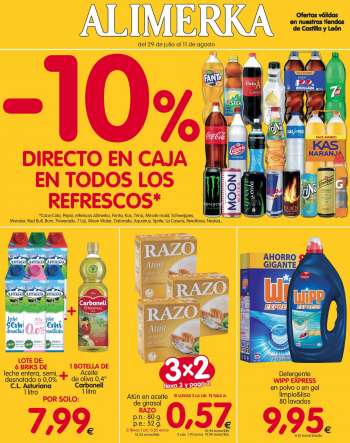 Folleto actual Alimerka - 29.7.2021 - 11.8.2021.