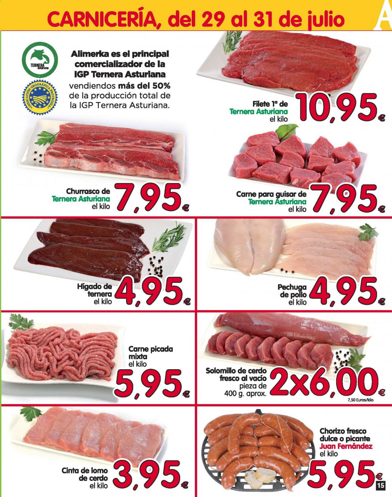Folleto Alimerka - 29/07/21 - 11/08/21. Página 15