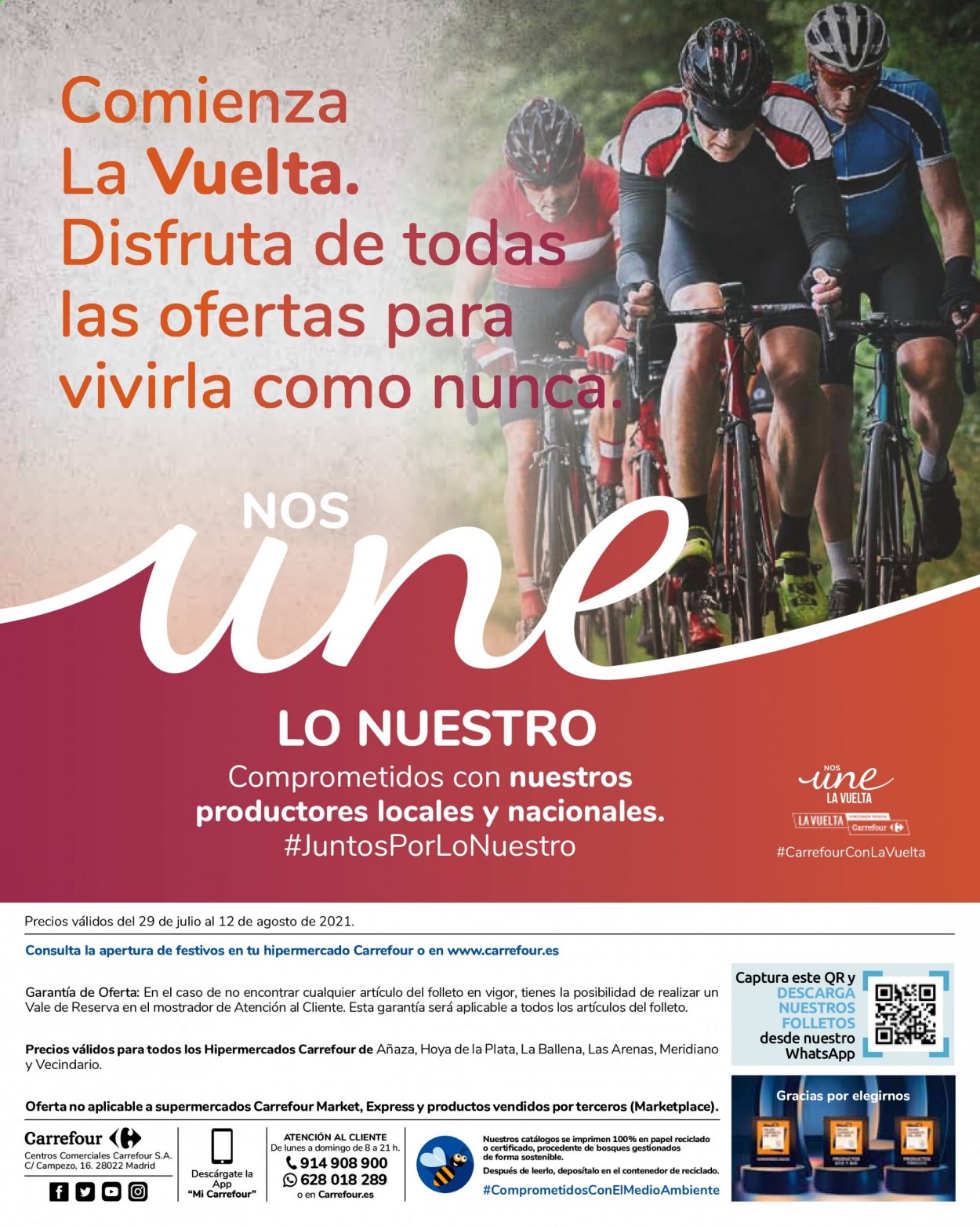 Folleto Carrefour - 29/07/21 - 12/08/21. Página 18