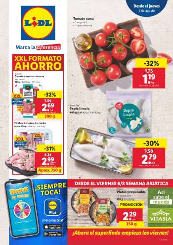 Folleto actual Lidl - 5.8.2021 - 11.8.2021.