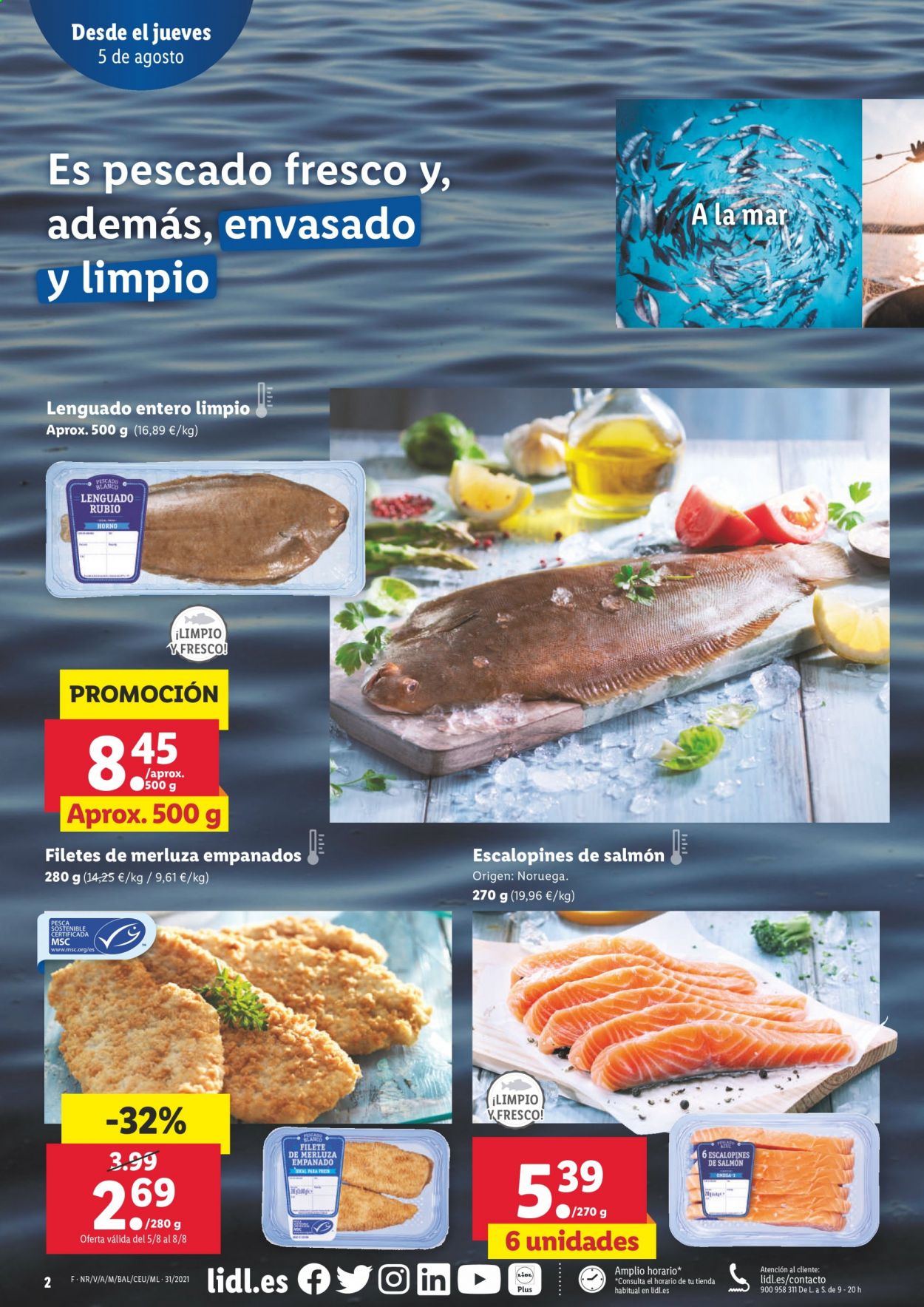 Folleto Lidl - 05/08/21 - 11/08/21. Página 2