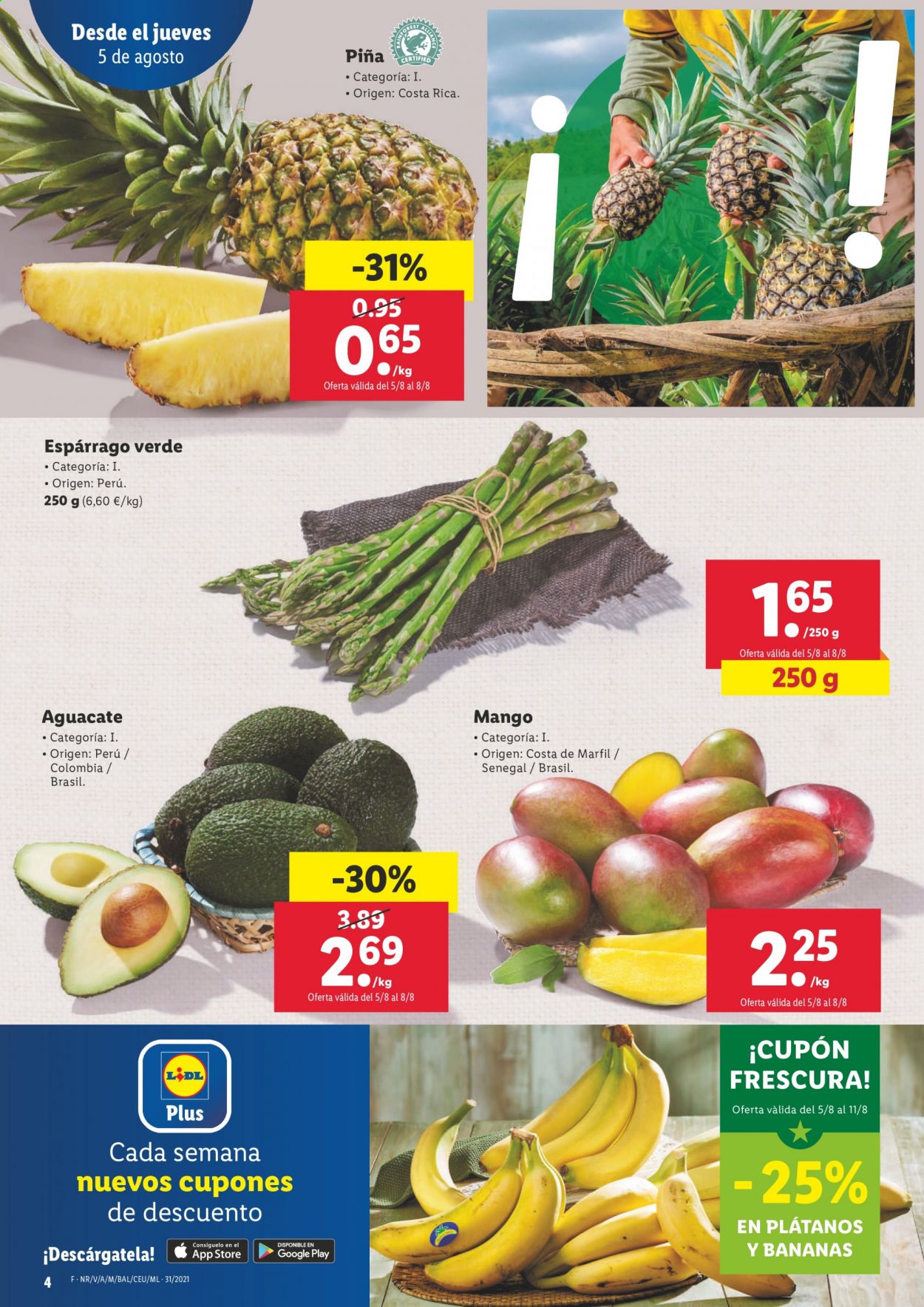 Folleto Lidl - 05/08/21 - 11/08/21. Página 4