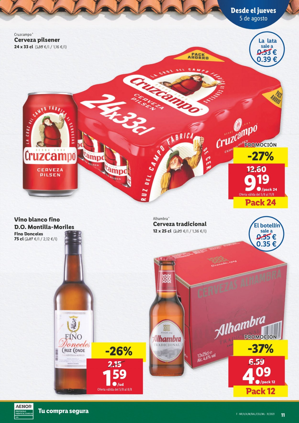 Folleto Lidl - 05/08/21 - 11/08/21. Página 11