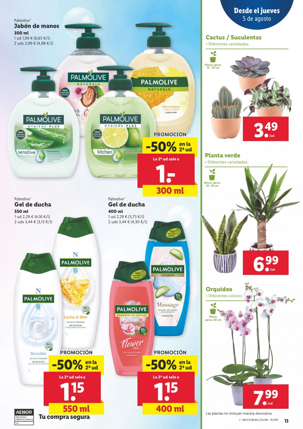 Folleto Lidl - 05/08/21 - 11/08/21. Página 13