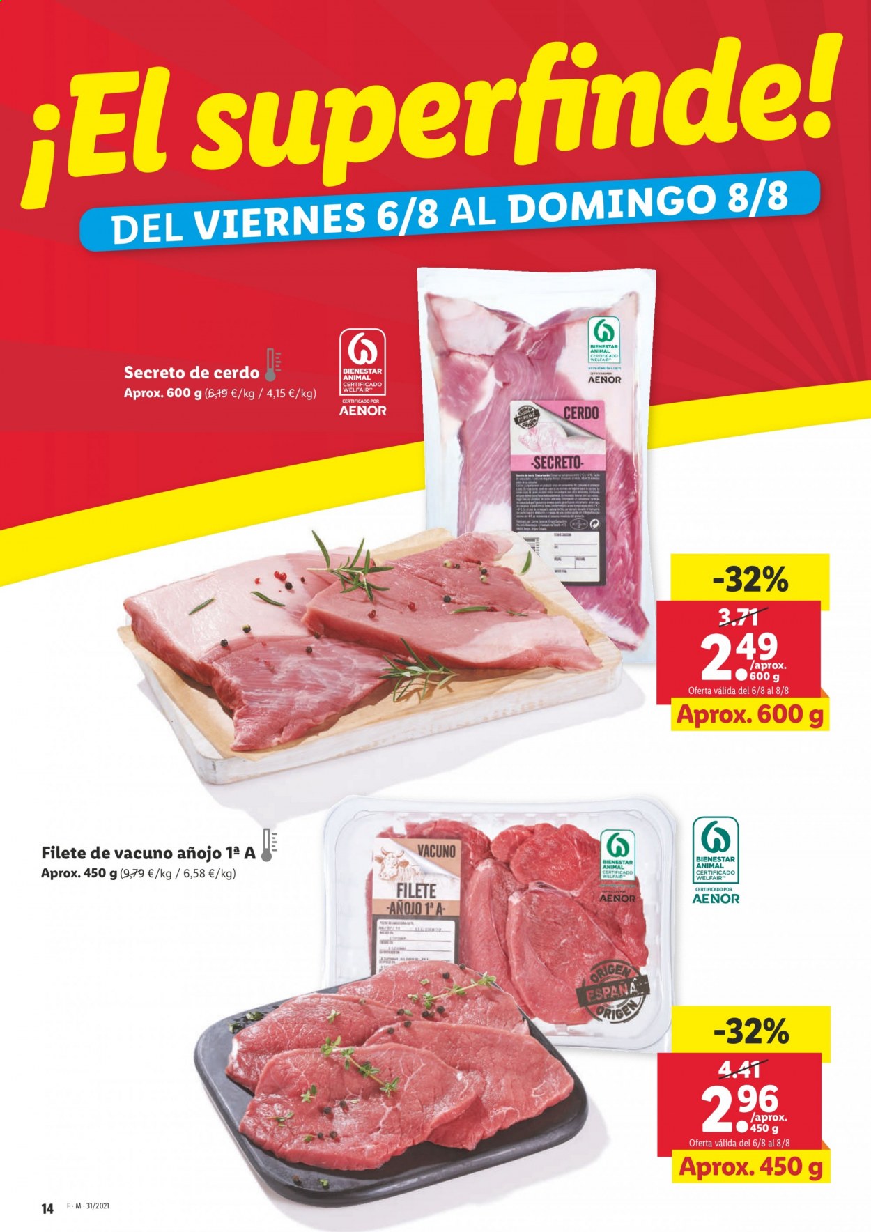 Folleto Lidl - 05/08/21 - 11/08/21. Página 14