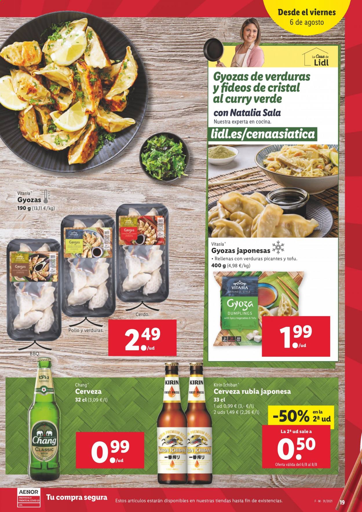 Folleto Lidl - 05/08/21 - 11/08/21. Página 19