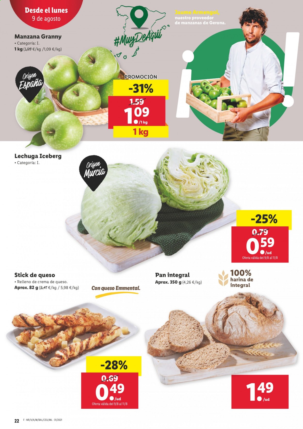 Folleto Lidl - 05/08/21 - 11/08/21. Página 22