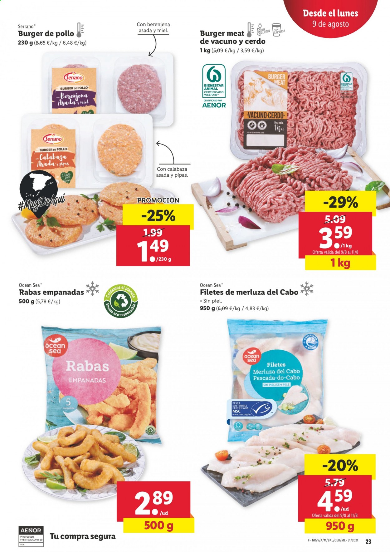 Folleto Lidl - 05/08/21 - 11/08/21. Página 23