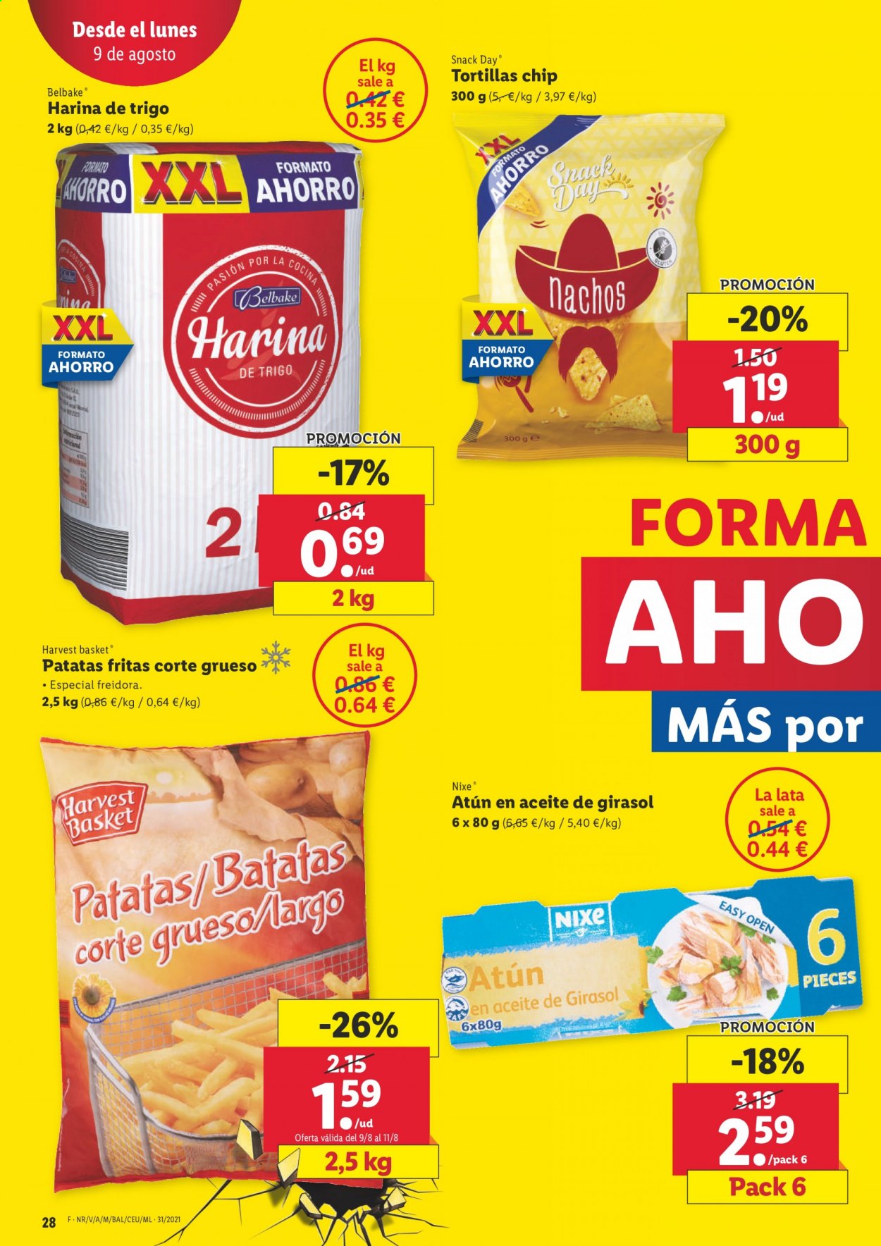 Folleto Lidl - 05/08/21 - 11/08/21. Página 28