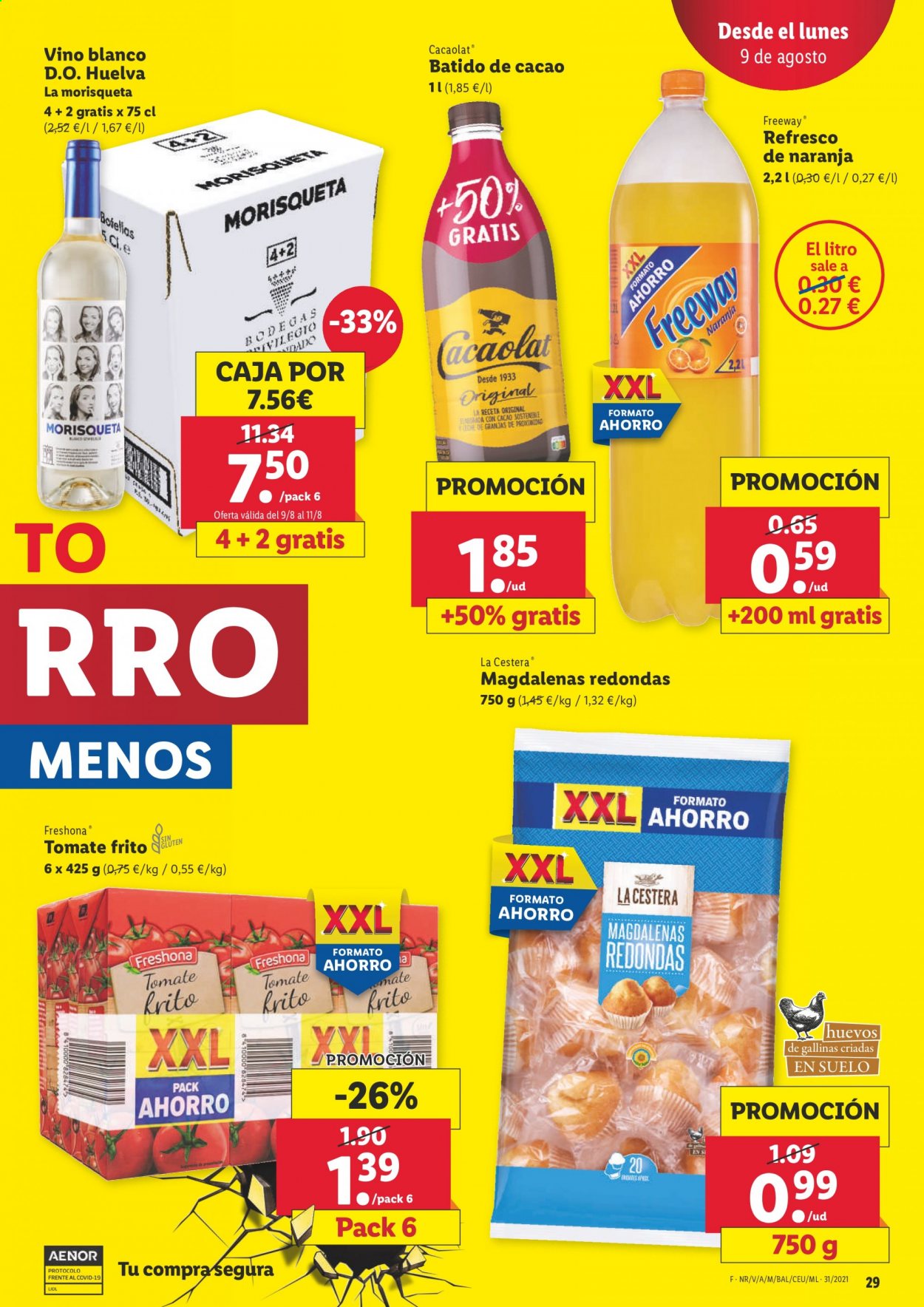 Folleto Lidl - 05/08/21 - 11/08/21. Página 29