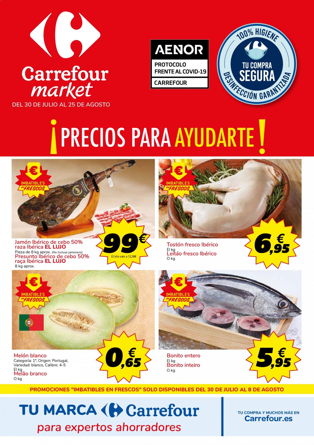 Folleto Carrefour - 30/07/21 - 25/08/21. Página 1