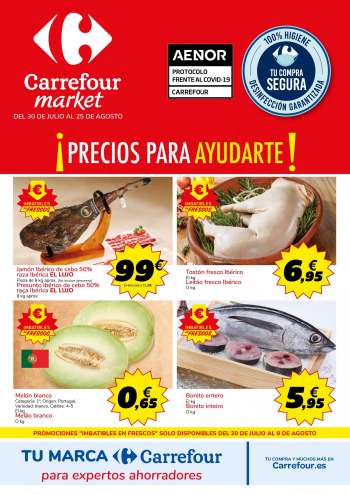 Folleto actual Carrefour - 30.7.2021 - 25.8.2021.