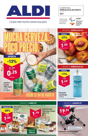 Folleto actual Aldi - 4.8.2021 - 10.8.2021.